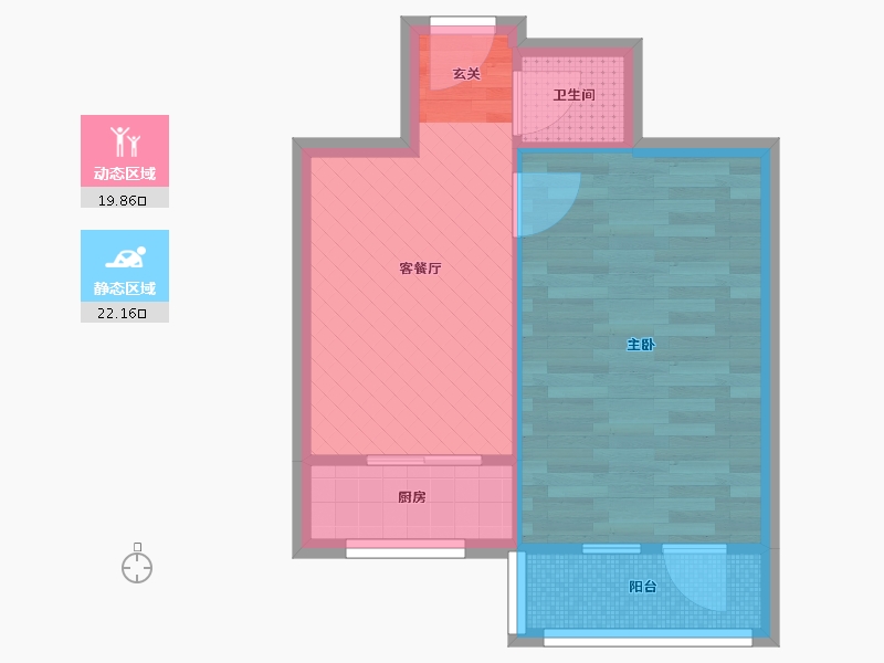 北京-北京市-南顶村-37.00-户型库-动静分区