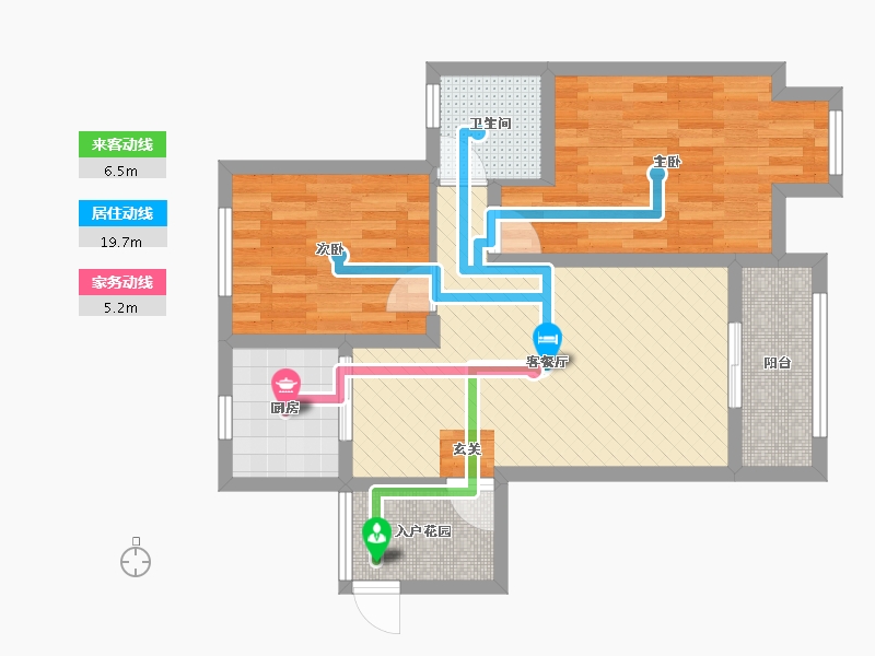 河南省-洛阳市-恒生光合城-67.00-户型库-动静线