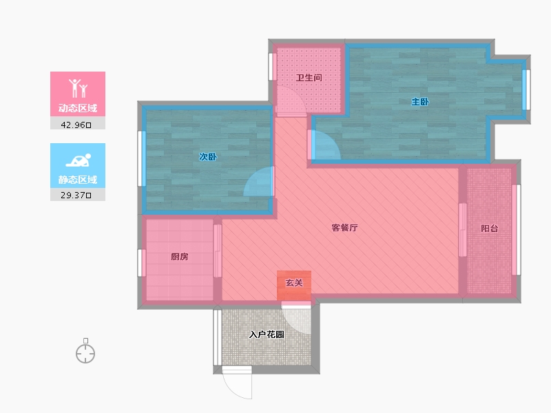 河南省-洛阳市-恒生光合城-67.00-户型库-动静分区