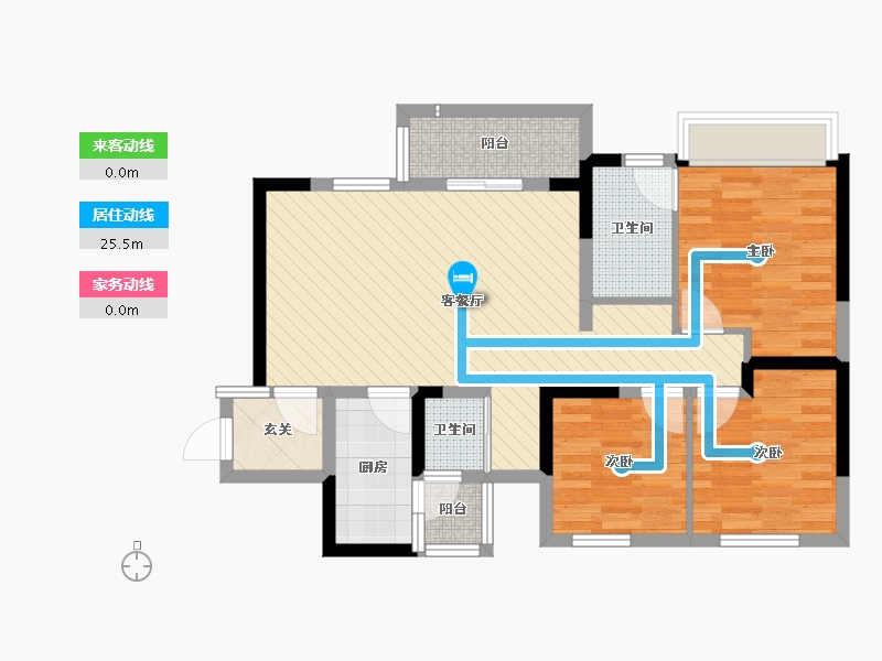 四川省-成都市-时代校园广场-78.81-户型库-动静线