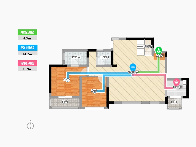 四川省-成都市-同森锦熙-77.41-户型库-动静线