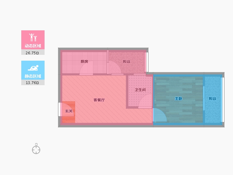 重庆-重庆市-万汇中心-35.11-户型库-动静分区