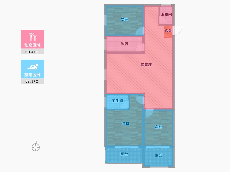 山东省-济宁市-龙城华府-108.20-户型库-动静分区