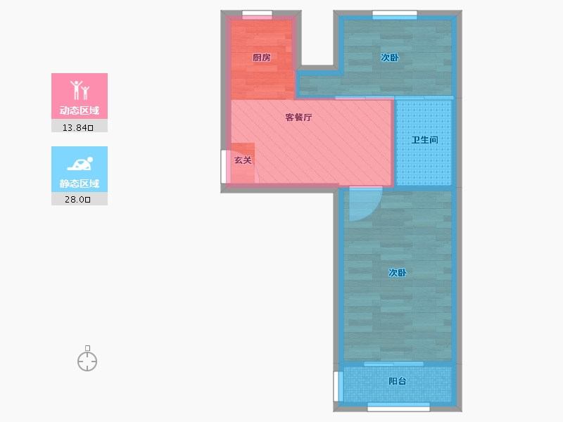 浙江省-杭州市-东园小区-36.26-户型库-动静分区