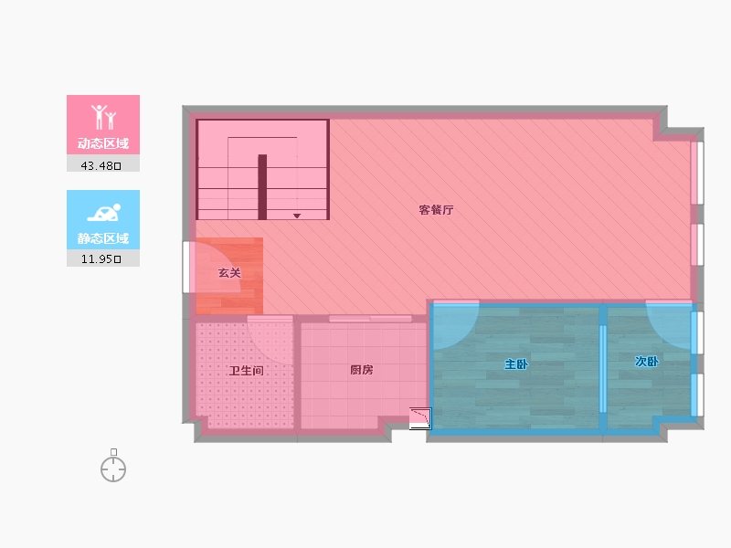 上海-上海市-尚城首府-49.93-户型库-动静分区