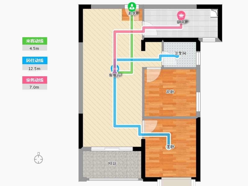 福建省-莆田市-武夷木兰都-68.00-户型库-动静线