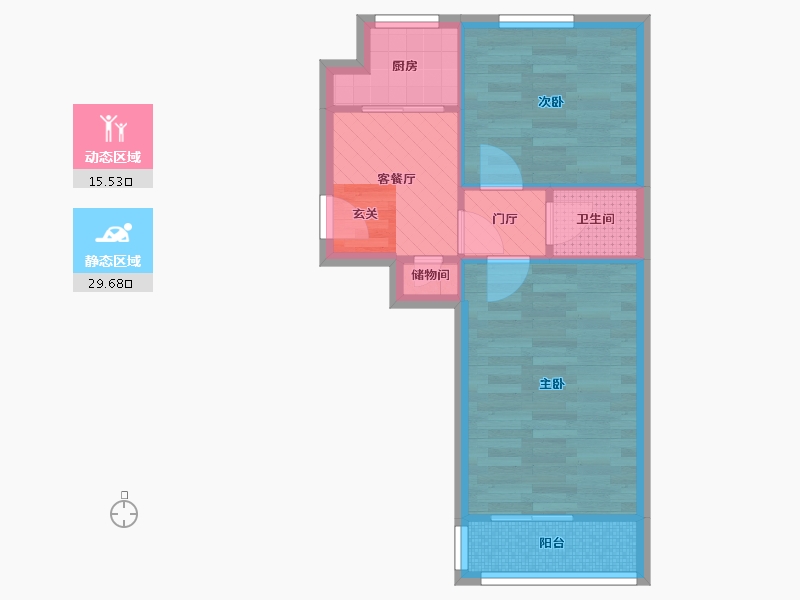 北京-北京市-三义庙-40.18-户型库-动静分区