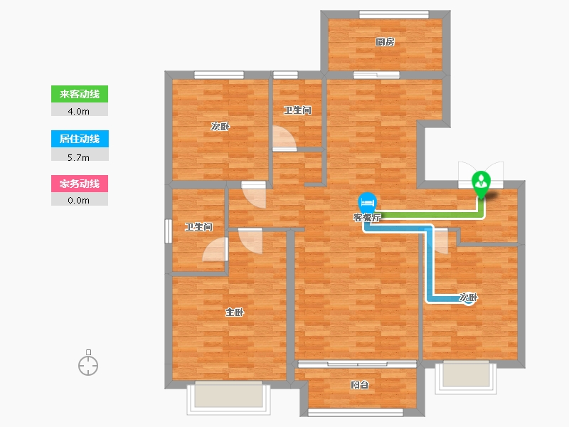 河北省-保定市-铂悦郡-100.01-户型库-动静线