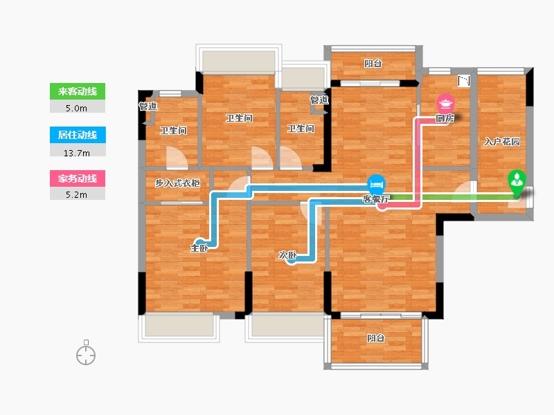 广东省-肇庆市-林隐天下-103.18-户型库-动静线