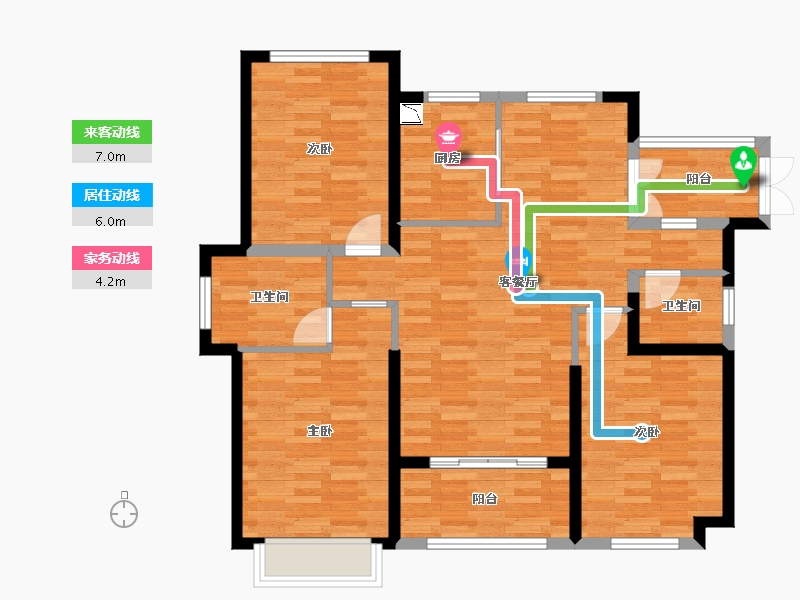 福建省-福州市-罗源湾滨海新城-99.01-户型库-动静线