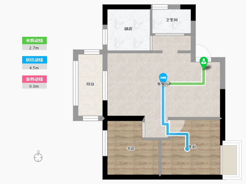 河南省-郑州市-融侨悦澜庭-47.39-户型库-动静线