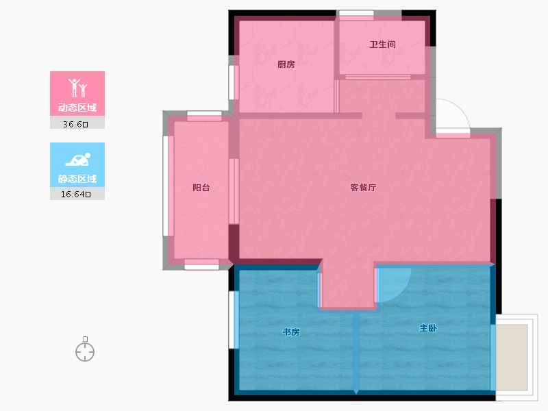 河南省-郑州市-融侨悦澜庭-47.39-户型库-动静分区