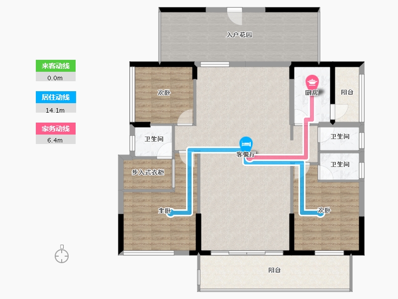 广东省-汕尾市-御景华府-142.20-户型库-动静线