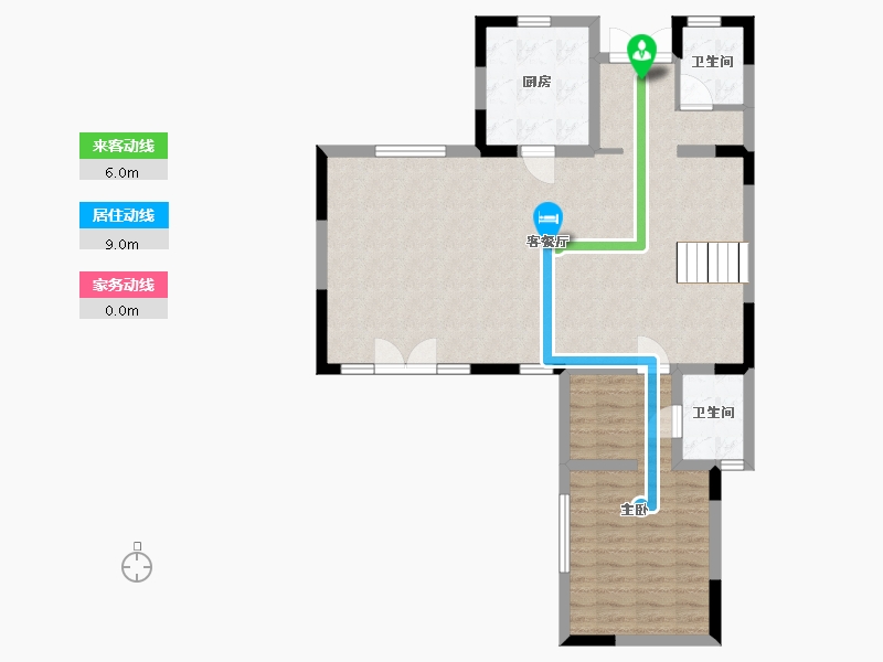 河北省-沧州市-嘉禾一方-87.64-户型库-动静线