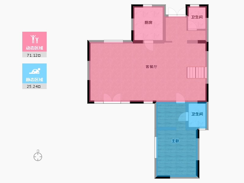 河北省-沧州市-嘉禾一方-87.64-户型库-动静分区