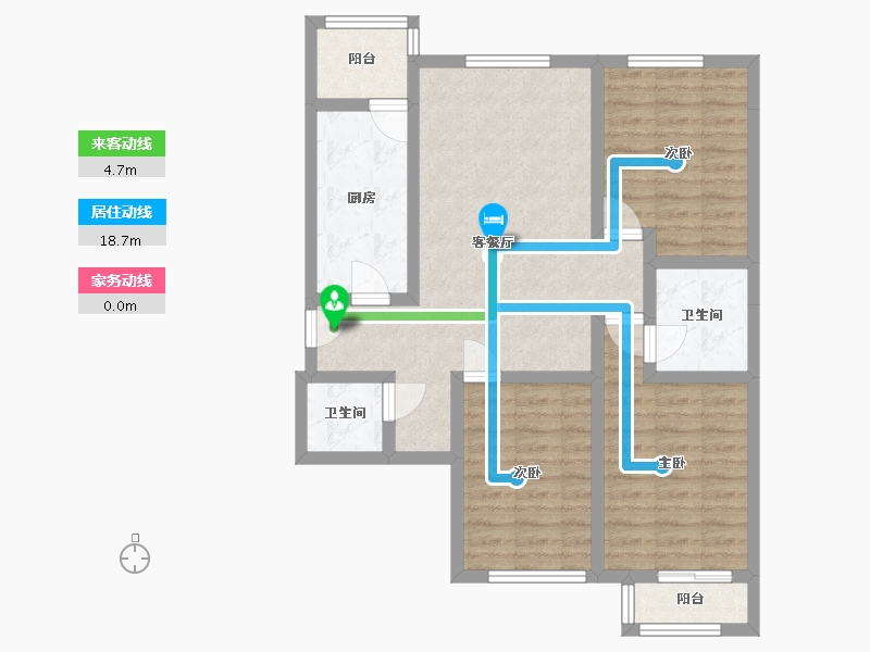 河北省-沧州市-东方世纪城-82.14-户型库-动静线