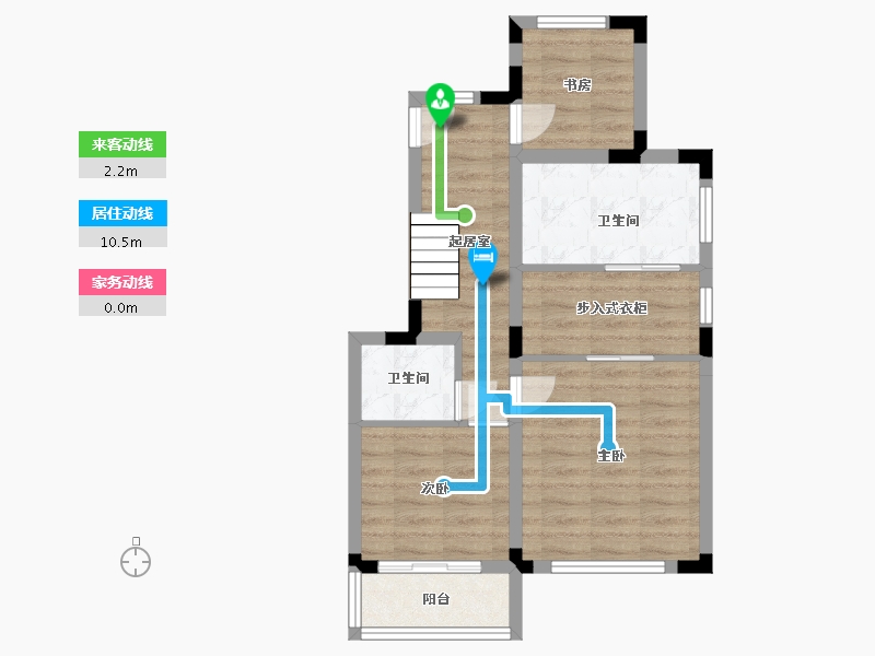 安徽省-合肥市-融创望海潮-57.00-户型库-动静线