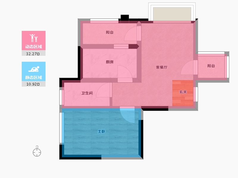 四川省-成都市-空港云尚-36.95-户型库-动静分区