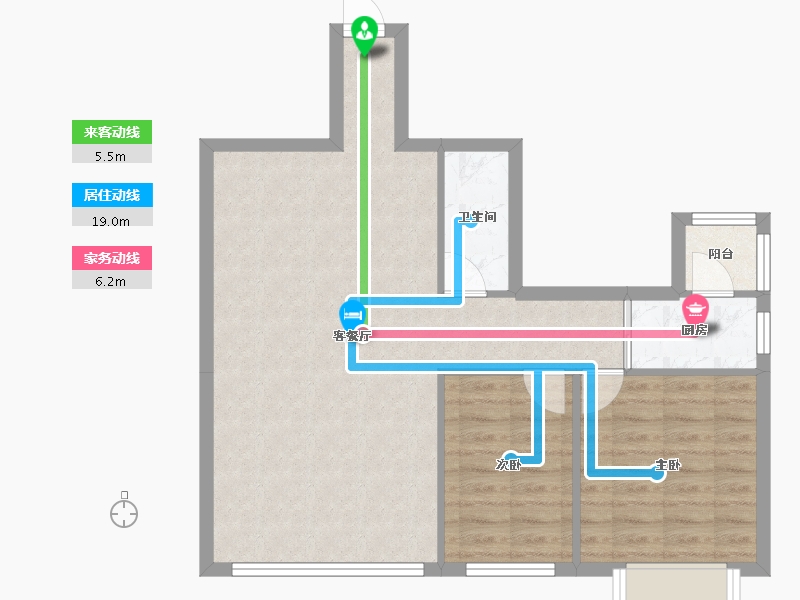 河北省-廊坊市-通用新区-68.79-户型库-动静线