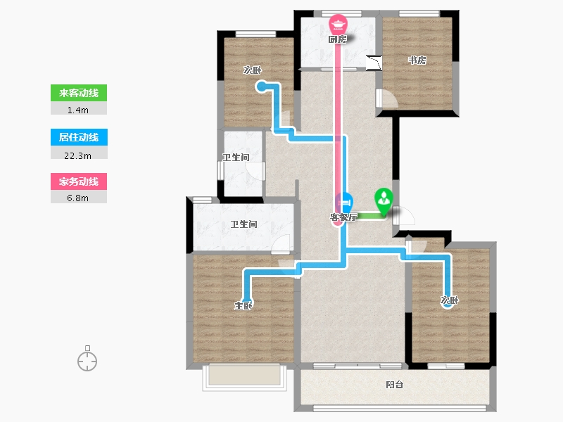 山东省-济南市-高铁城-122.99-户型库-动静线