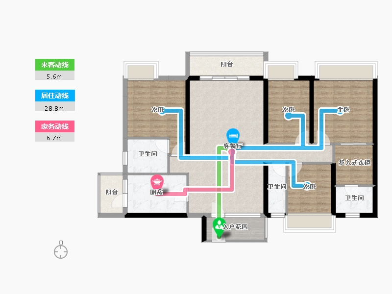 广东省-佛山市-东平广场-115.39-户型库-动静线