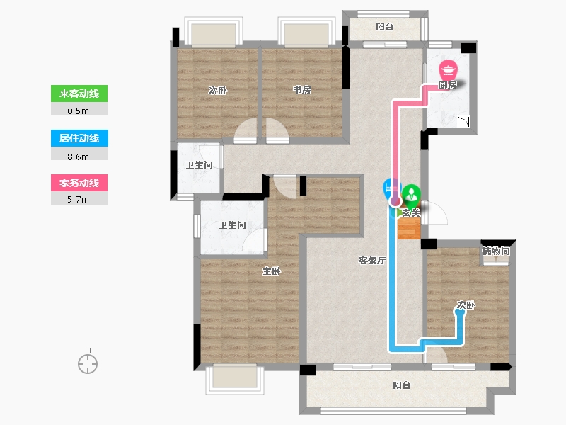 湖北省-武汉市-�吃没�府-111.20-户型库-动静线