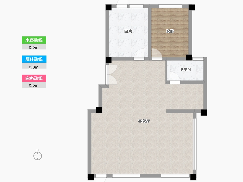 四川省-宜宾市-鹭湖宫-83.37-户型库-动静线