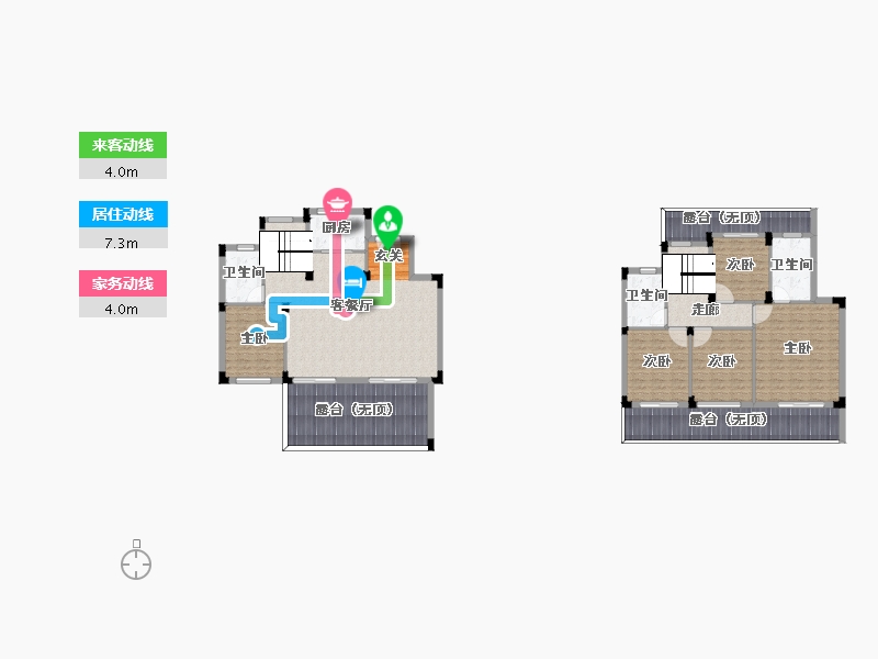 江西省-赣州市-兴国九里蓝湾-178.35-户型库-动静线