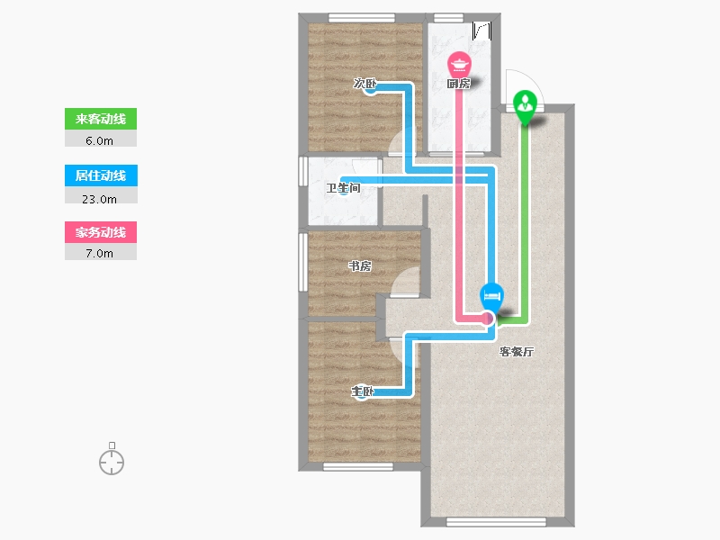 黑龙江省-哈尔滨市-华润置地・����御-80.02-户型库-动静线