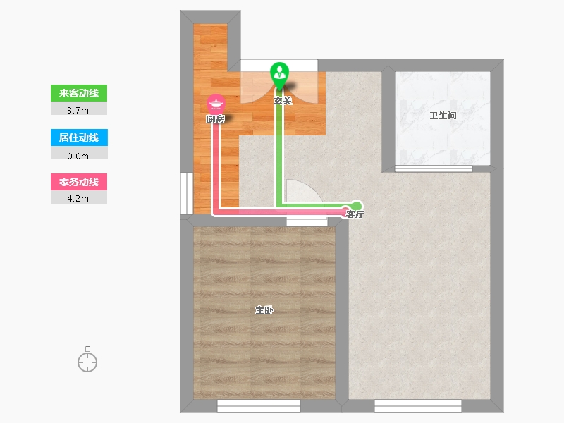 河北省-廊坊市-国瑞公馆-35.78-户型库-动静线