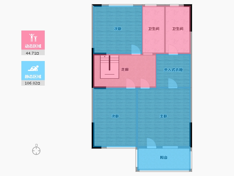 山东省-青岛市-和昌・海云曦岸-138.40-户型库-动静分区