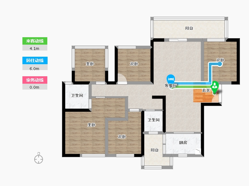 广西壮族自治区-南宁市-路桥壮美山湖-114.44-户型库-动静线