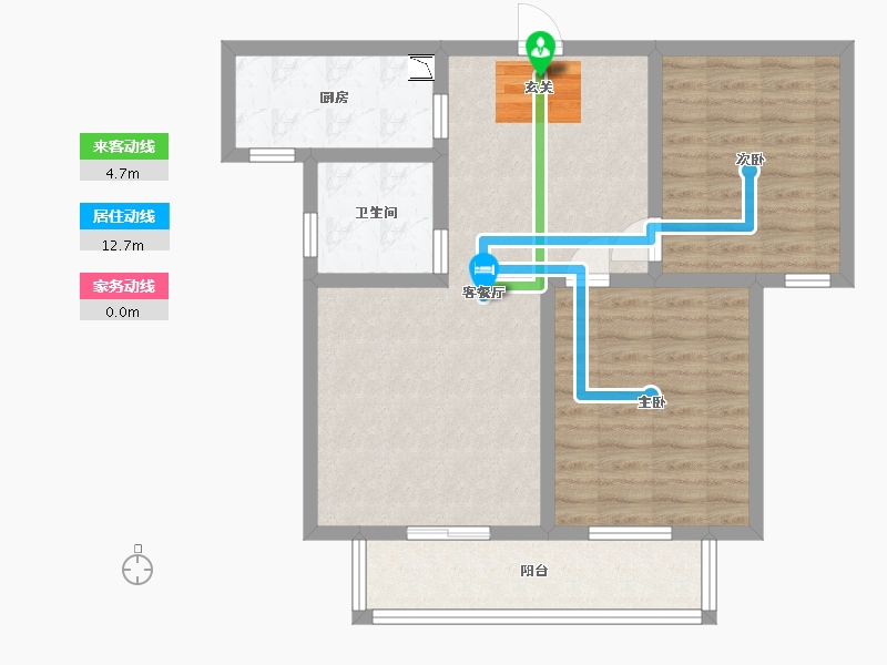 河北省-石家庄市-润江正定壹�院-77.60-户型库-动静线