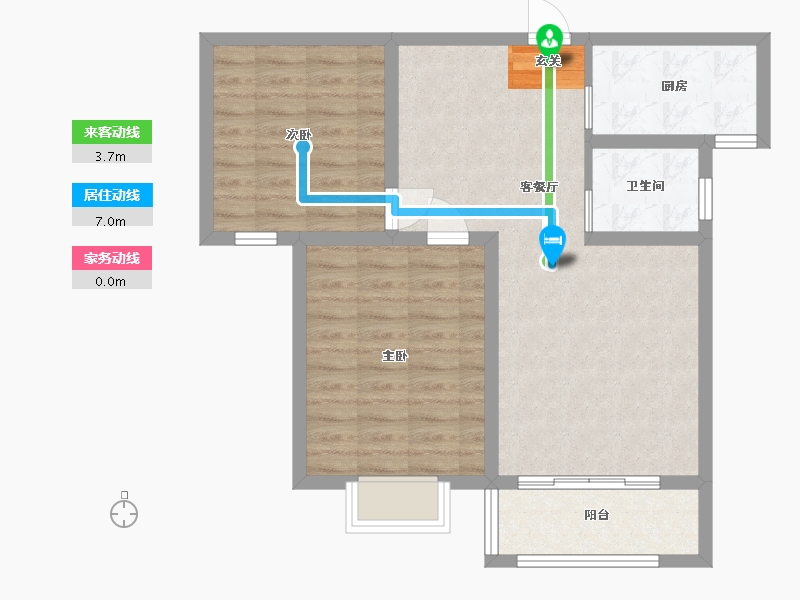 河北省-石家庄市-润江正定壹�院-71.99-户型库-动静线