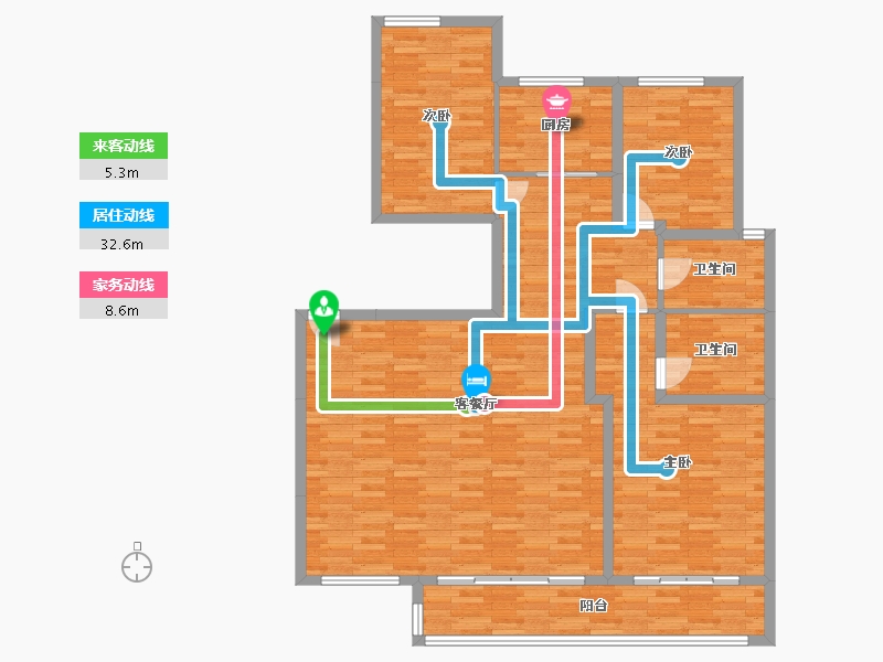 浙江省-温州市-悦江台-128.56-户型库-动静线