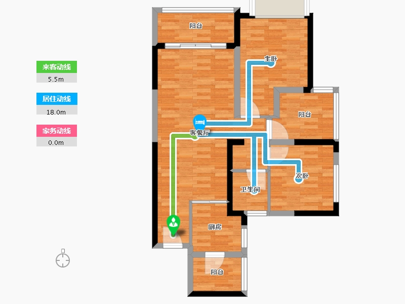 广东省-江门市-十里方圆-72.37-户型库-动静线