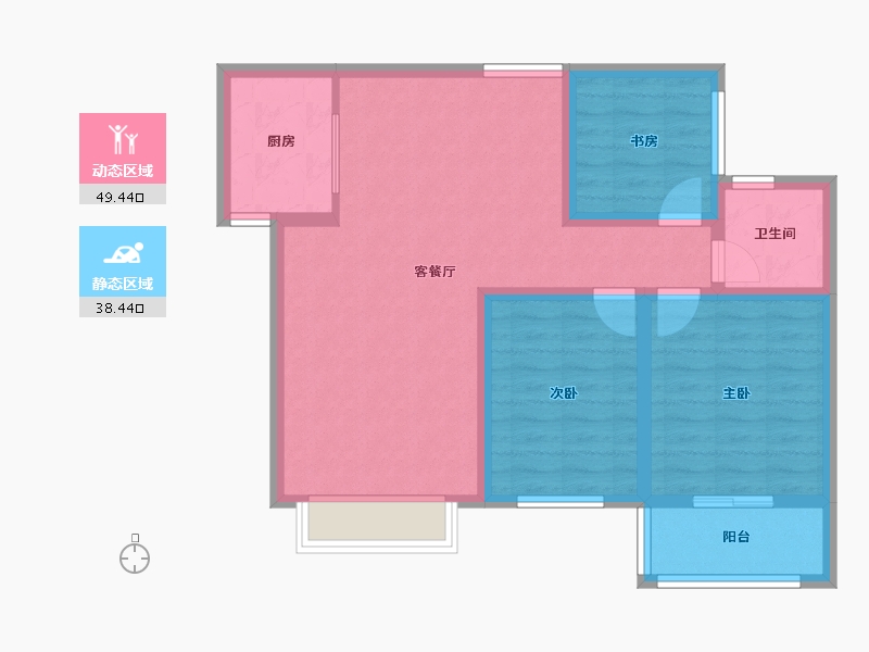 山西省-运城市-外滩玺园-78.18-户型库-动静分区