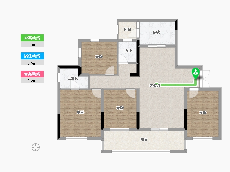 四川省-成都市-中南樾府-114.00-户型库-动静线