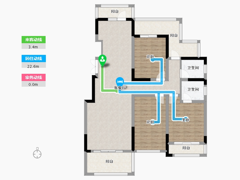 河南省-洛阳市-开元壹号-112.62-户型库-动静线