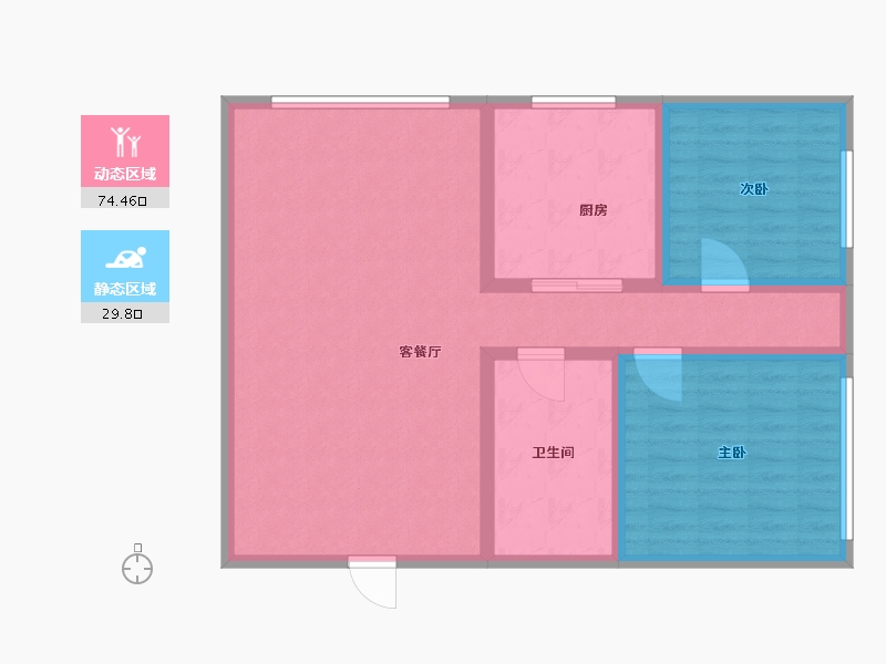 河北省-衡水市-尚品林溪-94.00-户型库-动静分区