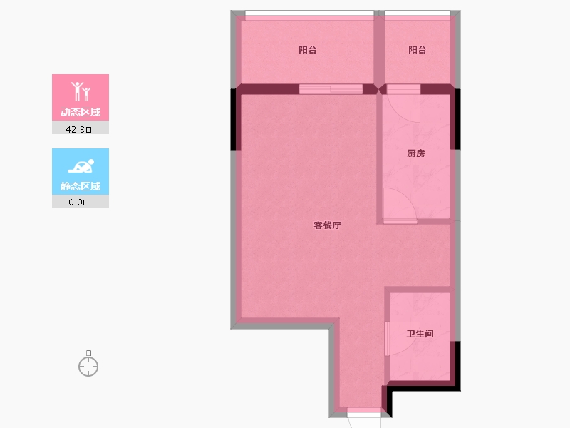 北京-北京市-优点社区-37.30-户型库-动静分区