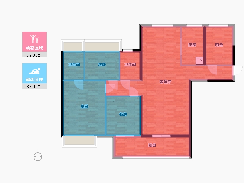 广东省-中山市-君御世家-99.58-户型库-动静分区