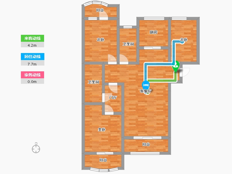 河南省-濮阳市-梧桐树-97.28-户型库-动静线