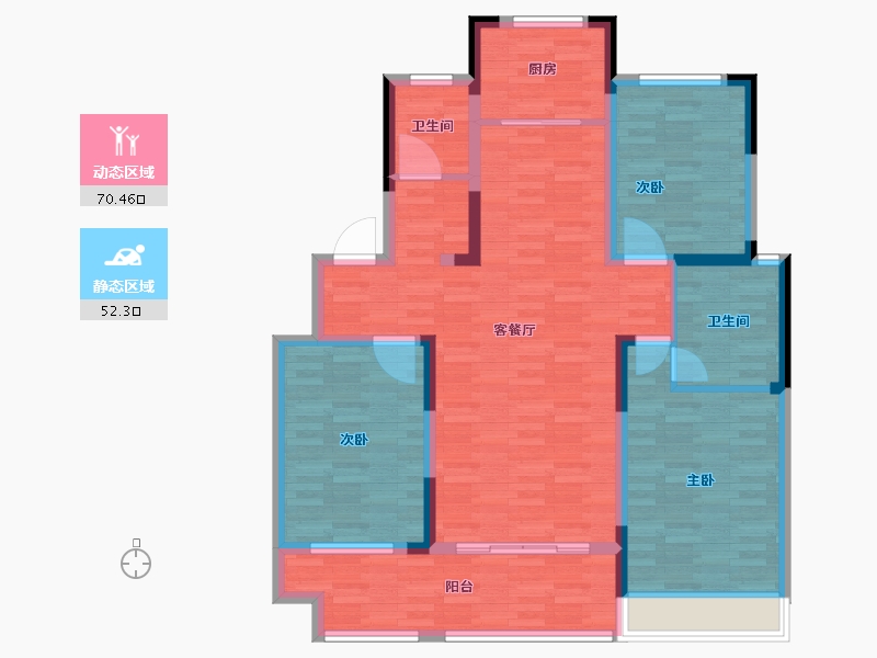 河南省-漯河市-苏荷公馆-110.01-户型库-动静分区