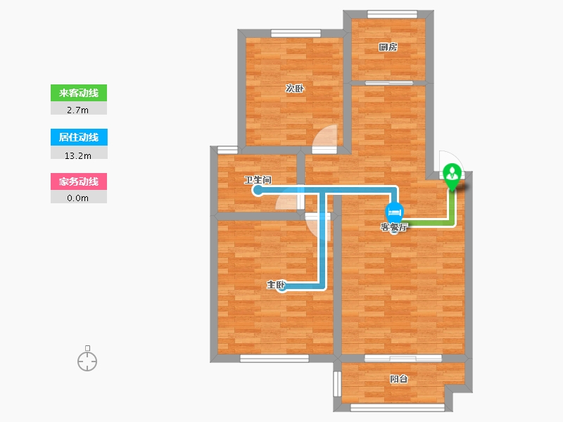 安徽省-芜湖市-奇瑞bobo城-71.07-户型库-动静线