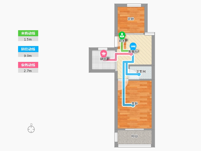 浙江省-杭州市-米市巷小区-31.66-户型库-动静线