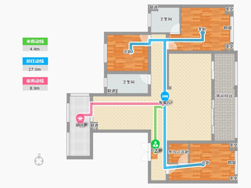 山东省-济南市-德润天玺-132.29-户型库-动静线