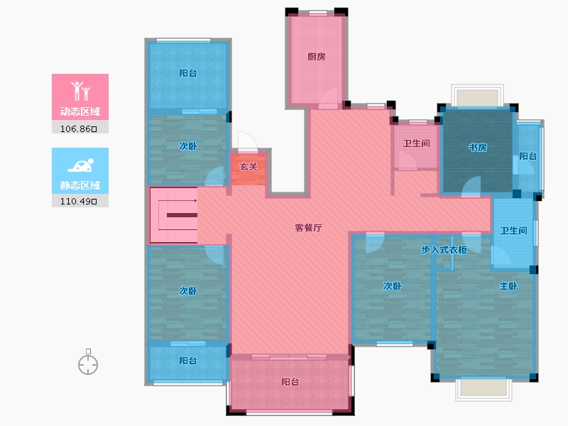 山东省-枣庄市-1号院-193.04-户型库-动静分区