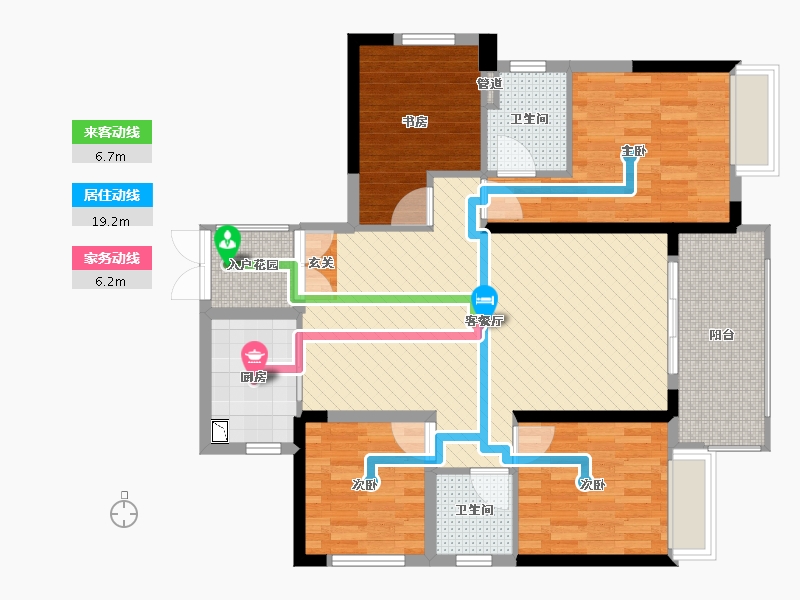 江西省-赣州市-正源时代-101.11-户型库-动静线