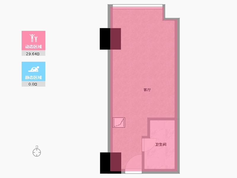 陕西省-西安市-南湖�o汇-25.44-户型库-动静分区